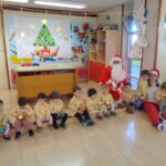 Todos con Papá Noel y Esti